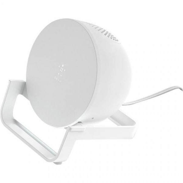 BELKIN SOUNDFORM Charge (AUF001VFWH) beli bežični punjač sa bluetooth zvučnikom