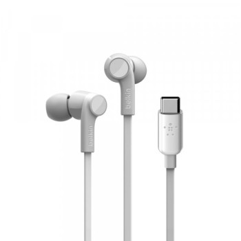 BELKIN SOUNDFORM (G3H0002BTWHT) bele USB-C slušalice