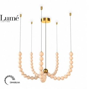 BELORE 10 LUSTER LED DIM 130W 3000K ZLATO
