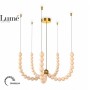 BELORE 10 LUSTER LED DIM 130W 3000K ZLATO