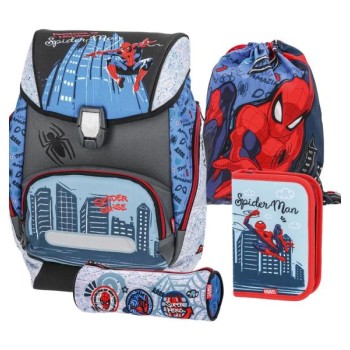 Best Buy Logic set, ranac anatomski, Spider-Man, 4 u 1, City
