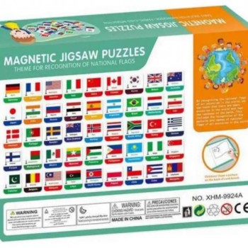 BEST LUCK Magnet puzzle zastave  BE099924A