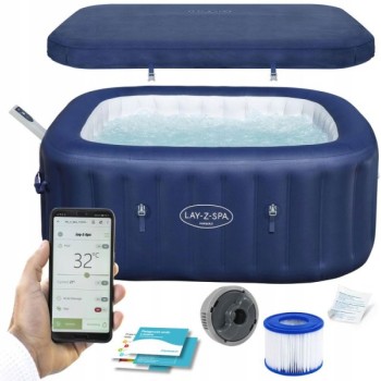 BESTWAY Hidromasažni bazen Lay-Z-Spa Hawaii Smart AirJet 180x180x71cm