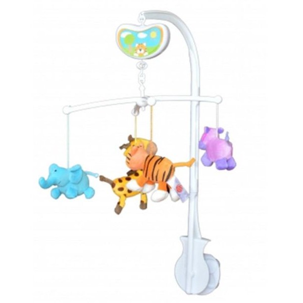 BIBA TOYS Muzička vrteška zanimljiva džungla