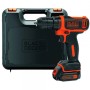 BLACK&DECKER Akumulatorska bušilica - odvrtač  BDCDD12K; 1x1,5Ah