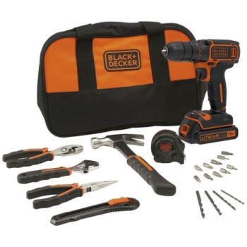 BLACK&DECKER BDCDC18HTSA-QW Acu Šrafilica SET