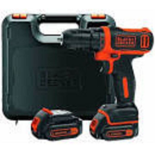 BLACK&DECKER BDCDD12KB aku bušilica odvijač 10.8V 2X1.5Ah