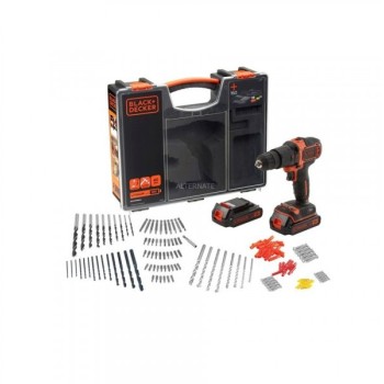 BLACK&DECKER BDCHD18BOA Akumulatorska bušilica-odvrtač 18V + organizator + pribor