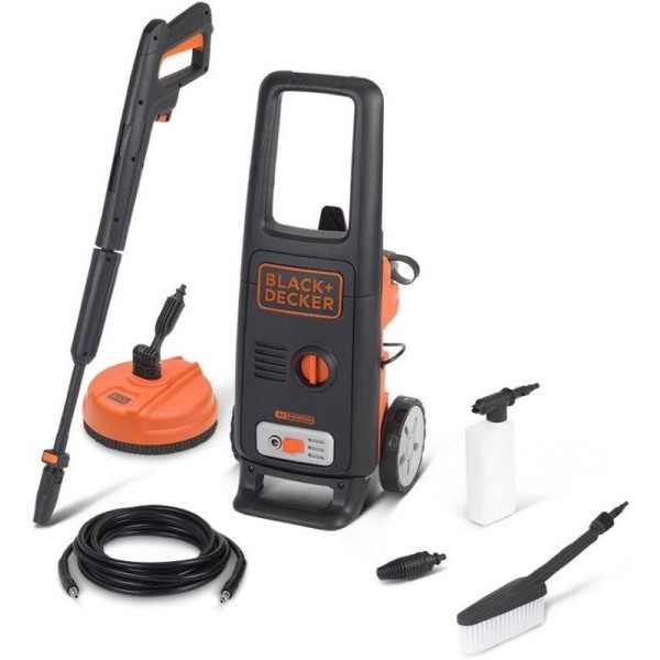 BLACK&DECKER BXPW1600PE perač pod pritiskom Set, 125 bar