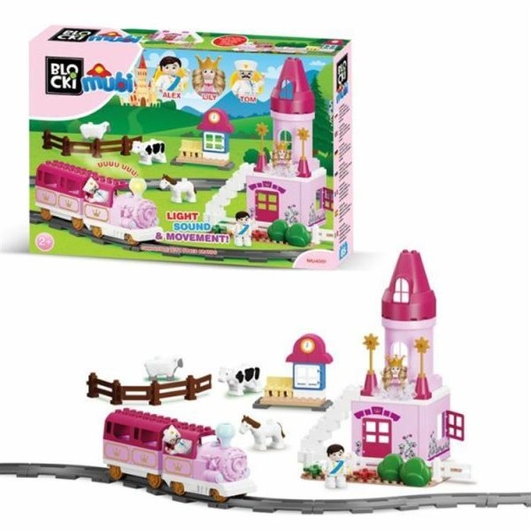 Blocki Kocke Mubi Zamak i voz 76/4001