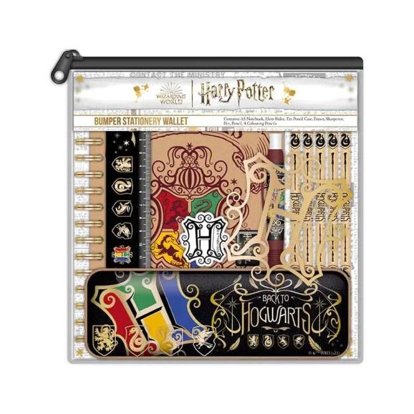 BLUE SKY Blue Sky Harry Potter Bumper Stationery Set - Colorful Crest