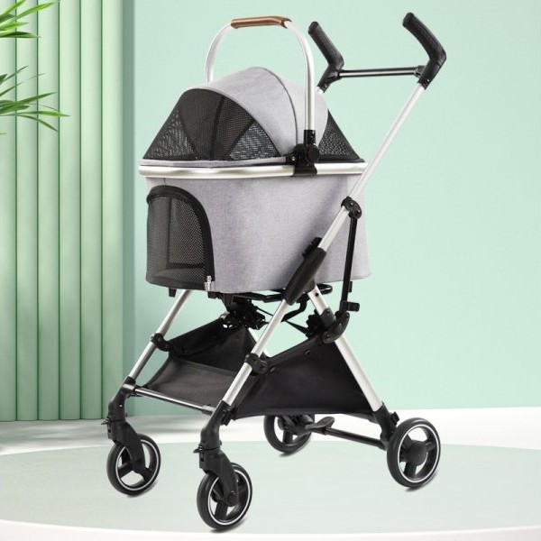 Bolzz Kolica za ljubimce Premium Gray
