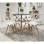 Bolzz Roma set 4 stolice White
