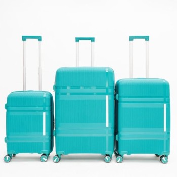 Bolzz SET KOFERA VOYAGE 3/1 Tirkizna boja