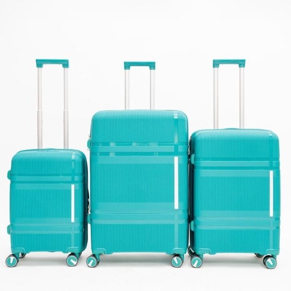 Bolzz SET KOFERA VOYAGE 3/1 Tirkizna boja