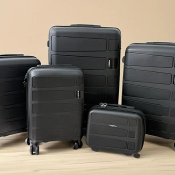 Bolzz SET KOFERA WORLD 5/1 BLACK