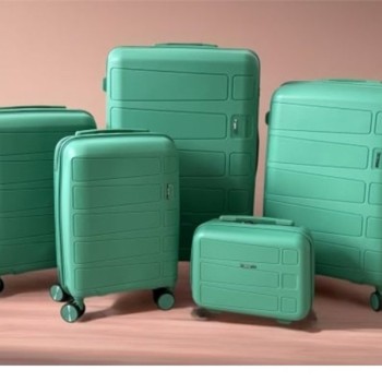 Bolzz Set kofera WORLD 5/1 Green