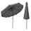 Bolzz Veliki 3m suncobran sa nagibom Dark grey