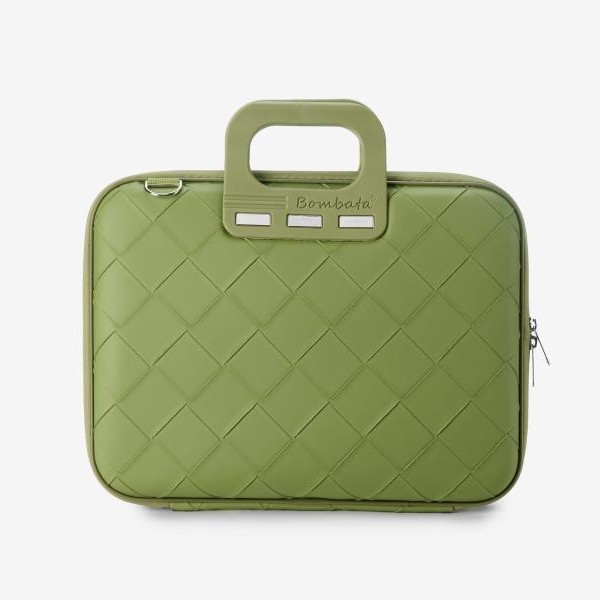 BOMBATA Torba Intrecciato 15,6''/16'' Zelena (E00874 41)