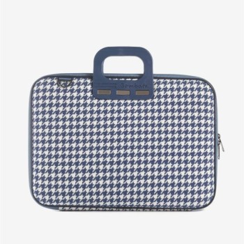BOMBATA Torba Pied de Poule 15,6''-16'' Plava (E00842 11)