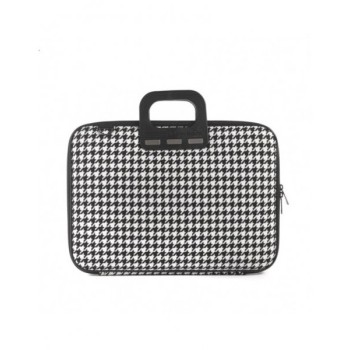 BOMBATA Torba Pied de Poule 15,6'' /Crna (E00842 4)