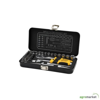 BOMBER Set gedora 34 komada 1/4''