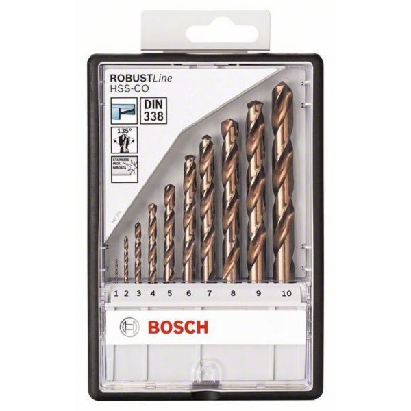 BOSCH 10-delni Robust Line set burgija za metal 2607019925