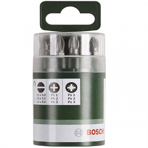 BOSCH 10-delni set bitova odvrtača Standard, mešani (S, PH, PZ) 2609255975