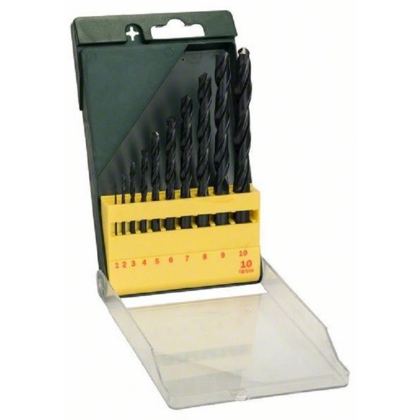 BOSCH 10-delni set HSS-R burgija za metal 2607019442