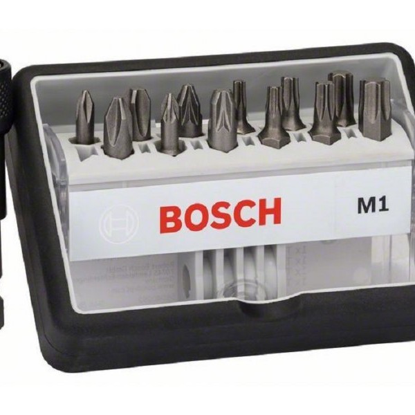 BOSCH 12+1-delni set Robust Line bitova odvrtača M ekstra tvrdi 2607002563, 25 mm, 12+1-delni