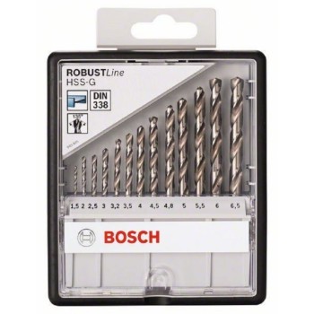 BOSCH 13-delni Robust Line set burgija za metal HSS-G, 135° 2607010538