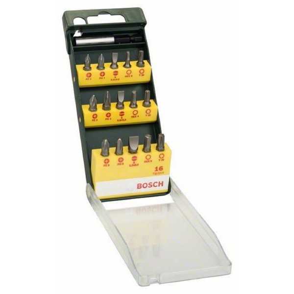 BOSCH 16-delni set bitova odvrtača  2607019453