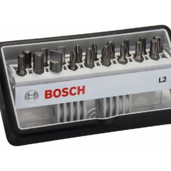 BOSCH 18+1-delni set Robust Line bitova odvrtača L ekstra tvrdi  2607002568, 25 mm, 18+1-delni