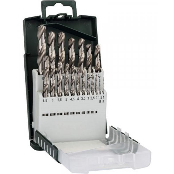 BOSCH 19-delni set HSS-G burgija za metal (2609255132)