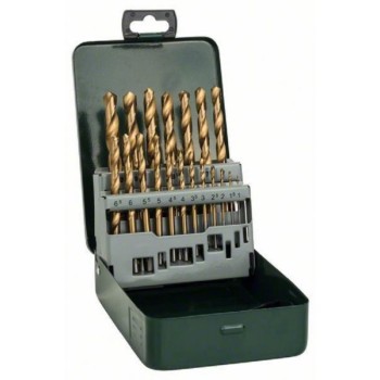 BOSCH 19-delni set HSS-TiN burgija za metal 2607019437