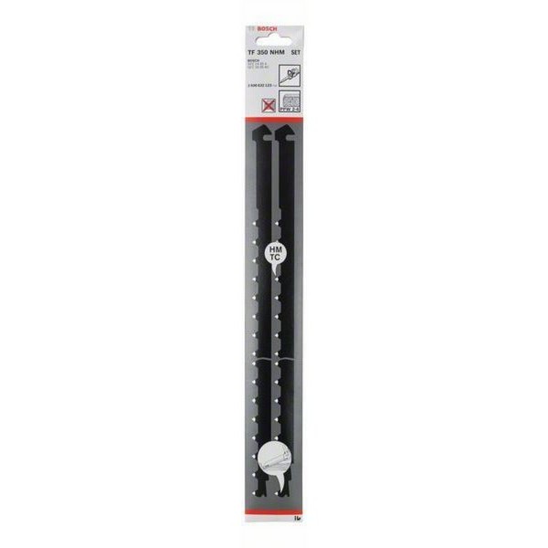 BOSCH 2-delni set HM listova testere TF 350 NHM 2608632123, za različite materijale (tvrdi metal)