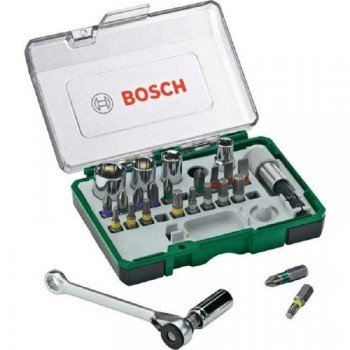 BOSCH 27-delni set bitova odvrtača i nasadnih ključeva 2607017160