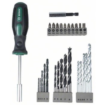 BOSCH 27-delni set burgija i bitova odvrtača