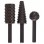 BOSCH 3-delni set glodala za rad slobodnom rukom 1609200307, 6 mm, 16; 16; 16-7 mm