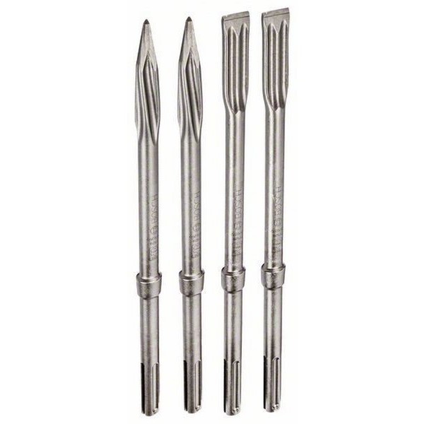 BOSCH 4-delni set dleta SDS max 2607017368, 400 mm, 400 x 25 mm