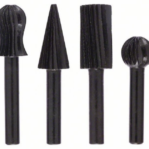 BOSCH 4-delni set glodala za rad slobodnom rukom 1609200314, 6 mm, 13; 13; 13; 13 mm