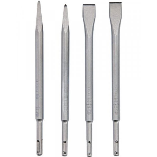 BOSCH 4-delni set SDS-plus špiceva i dleta, 2607017516