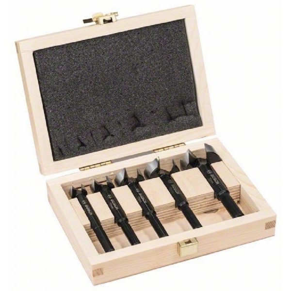 BOSCH 5-delni set čeonih burgija za klap šarke 2608577022, 15; 20; 25; 30; 35 mm, sa zubima