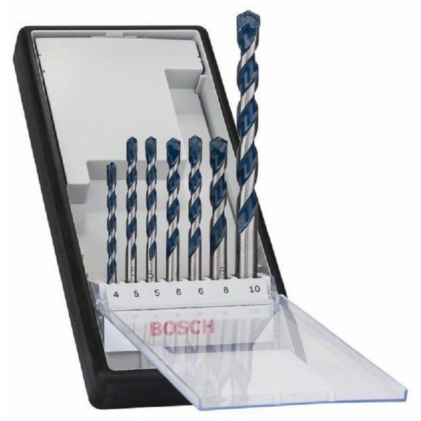 BOSCH 7-delni Robust Line set burgija za beton CYL-5 2608588167, 4; 5; 5; 6; 6; 8; 10 mm