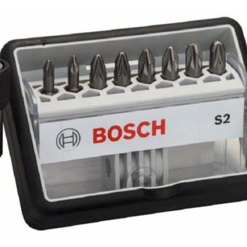 BOSCH 8+1-delni set Robust Line bitova odvrtača S ekstra tvrdi 2607002561, 25 mm, 8+1-delni