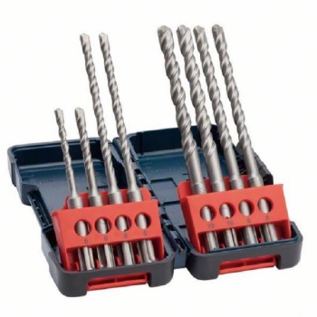 BOSCH 8-delni set hamer burgija SDS plus-3, Tough Box 2607019903