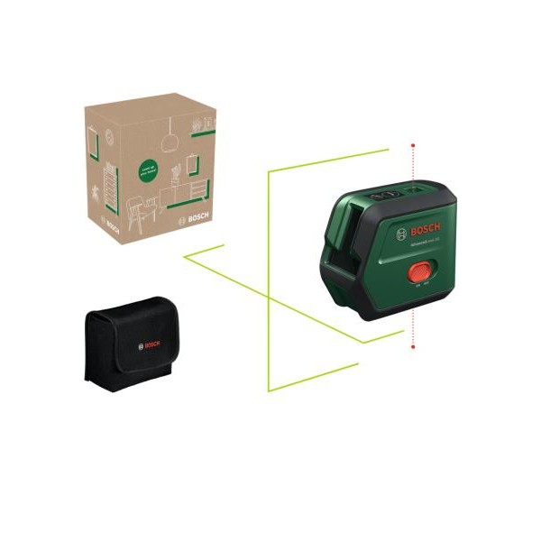 BOSCH AdvancedLevel 2G Laser za ukrštene linije sa funkcijom vertikale, 0603663GZ0