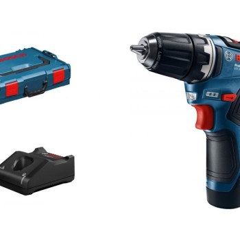 BOSCH Akumulatorska bušilica – odvrtač GSR 12V-35, 2×3.0Ah, 06019H8002