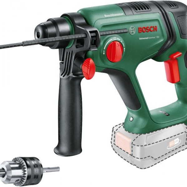 BOSCH Akumulatorski elektro-pneumatski čekić UniversalHammer 18V  adapter bez baterije i punjača 06039D6001