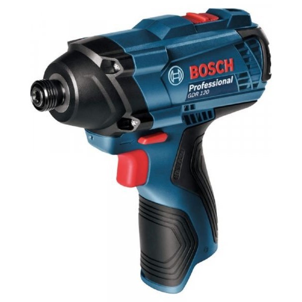 BOSCH Akumulatorski udarni odvrtač GDR 120-LI Solo, bez baterije i punjača, 06019F0000